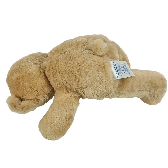Build a Bear Plush Teddy Tan Smiling Stuffed Animal Embroidered Eyes Toy BAB - Picture 2 of 6